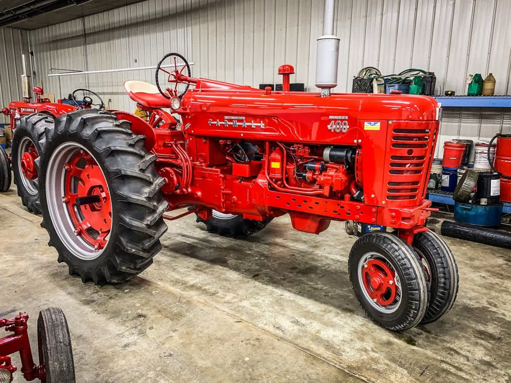 Fall IH Farmall 400 Diesel -Traktor -offizielle Betreiberhandbuch