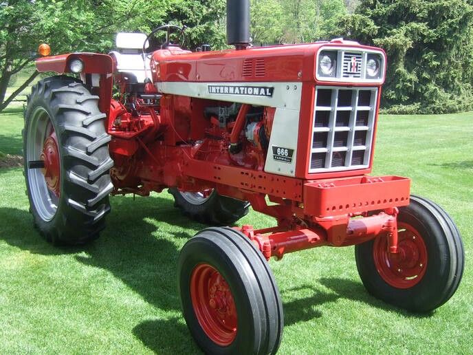 Case IH 666 Tractor Officiële operatorhandleiding