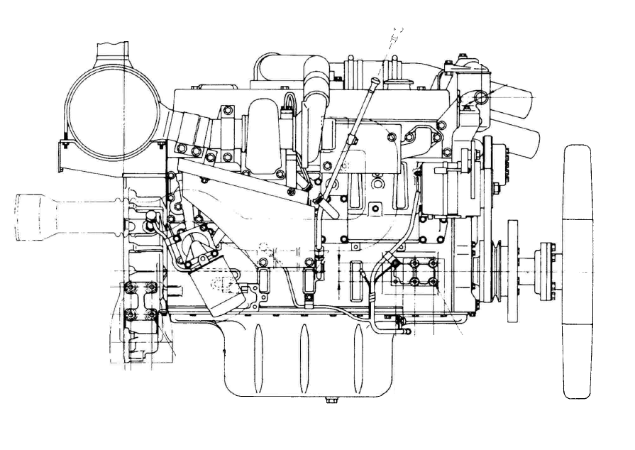 Komatsu 95 Series S6D95L-1 SAA6D95L-1 SAA6D95LE-1 محرك ديزل دليل الخدمة الرسمية