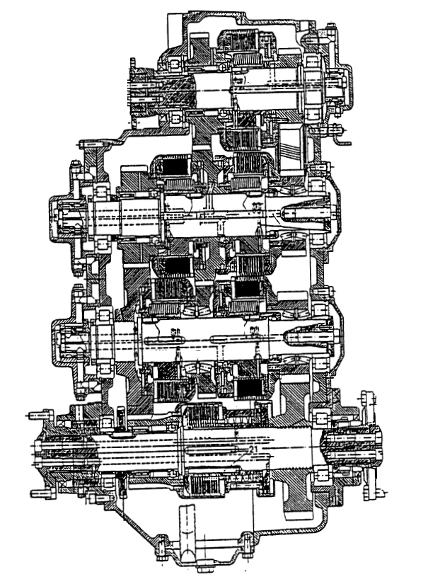 Komatsu Transmission Gear 50E 60E 70E Official Workshop Service Repair Manual