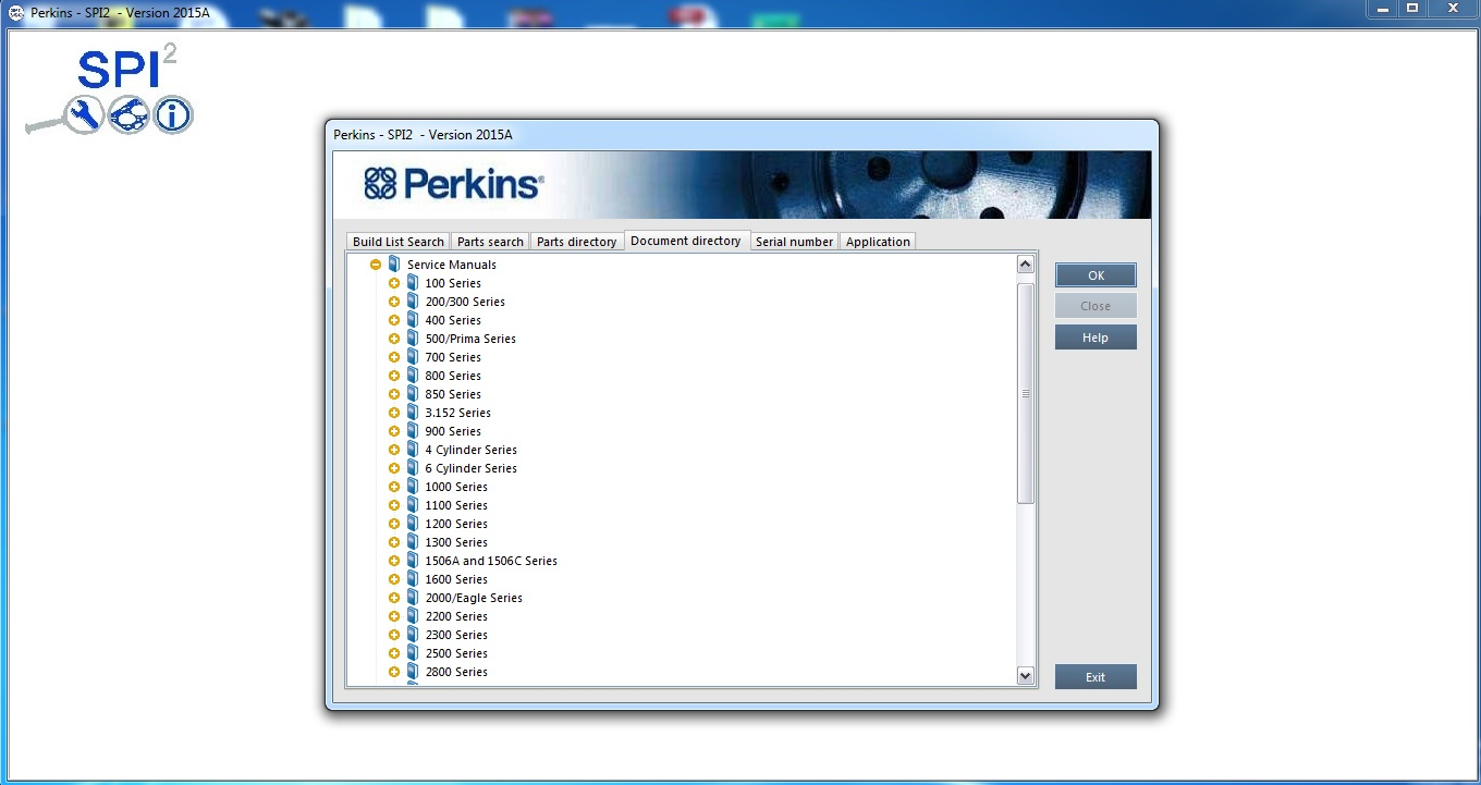 
                  
                    SPI2 V2015A Catálogo de piezas completas (EPC) y software de información de servicio para Perkinss- ¡última versión!
                  
                