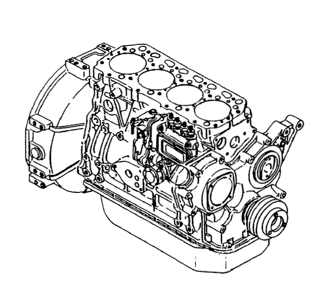 KOMATSU 84-2 Series 3D84-2 3D84N-2 4D84-2 محرك الديزل دليل إصلاح خدمة ورشة عمل