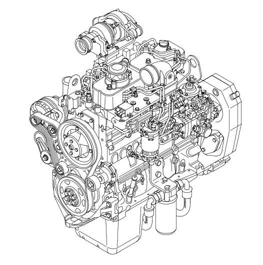جديد هولندا CNH Nef F4CE F4DE F4GE F4HE 4 أسطوانات محرك ثلاث مراحل ورشة عمل رسمية دليل تقني