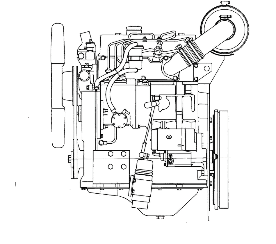 Manuel de réparation du moteur diesel Komatsu 95 Series 3D95S-W-1 4D95S-W-1 Diesel