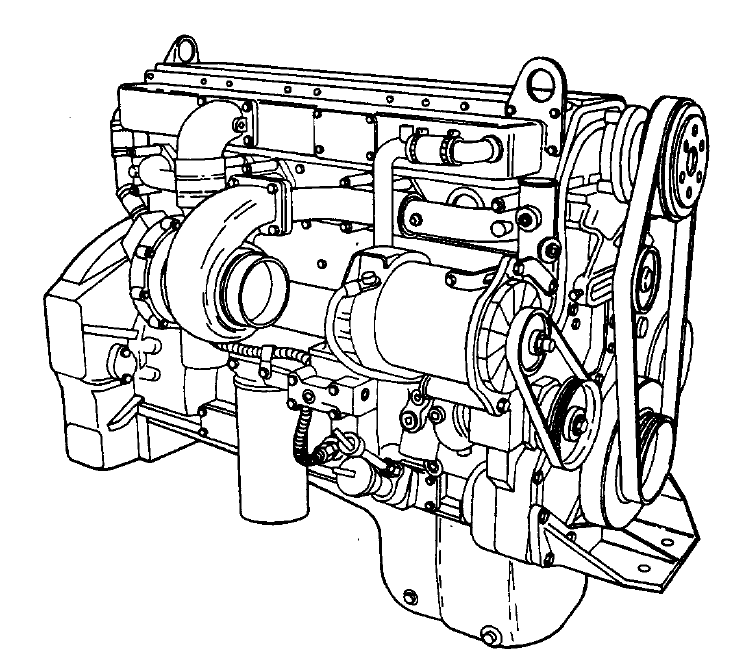 Cummins L10 Series Engine Externe Damper Offizielle Spezifikationshandbuch