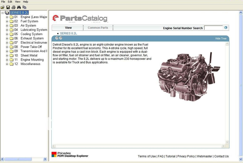 
                  
                    Detroit Diesel Engine Series 8.2l, 50, 55, 60, 2000, 4000 Components Manual EPC Software all Models and s \ \ n as of 2011
                  
                