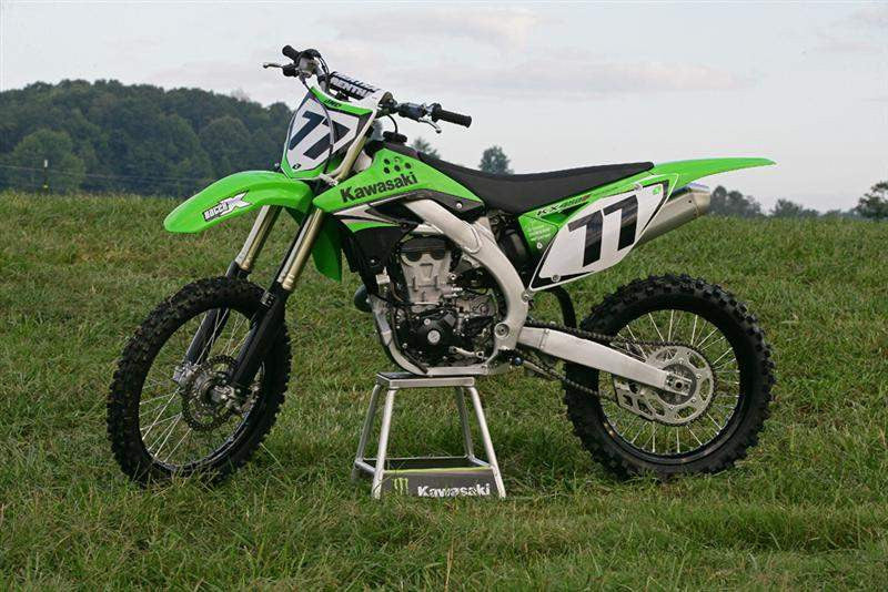 Kawasaki KX450F 4-takt Workshop Service Reparatiehandleiding 2005-2008