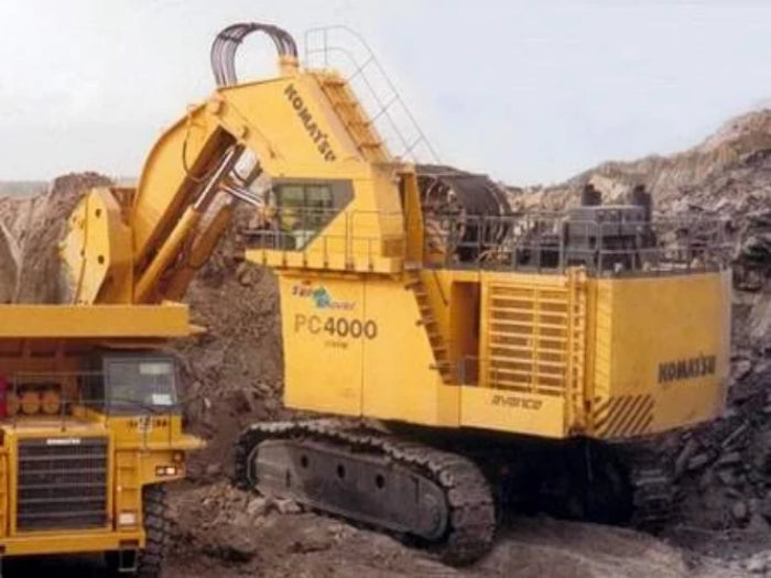 Komatsu PC4000-6 ديزل هيدروليك حفارة