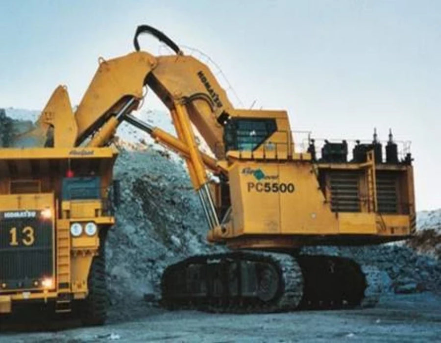 Komatsu PC5500-6 Hydraulic Mining Shovel Official Workshop Service Repair Manual