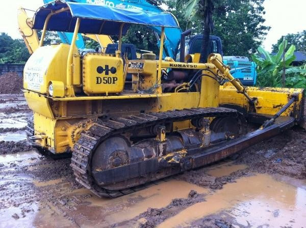 Komatsu D50A-16 D50P-16 D50PL-16 D50PL-16 Pudozer Officer Officer Service Repair الدليل التقني