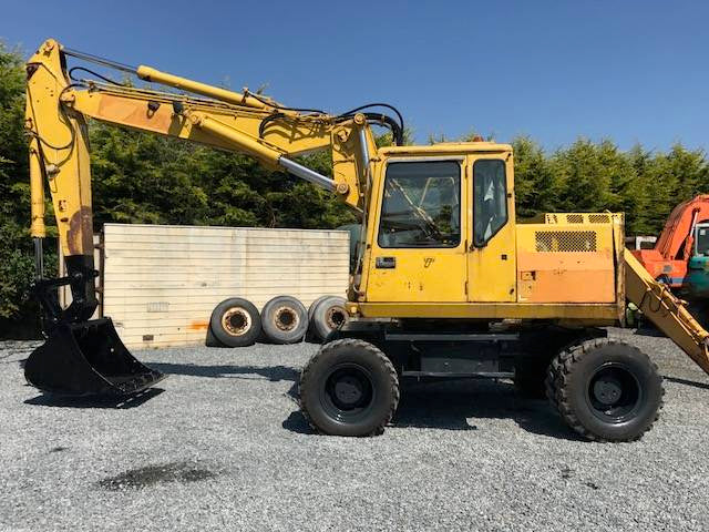 Komatsu PW170-5K Wheeled Graafmachine Officiële Workshop Service Reparatiehandleiding