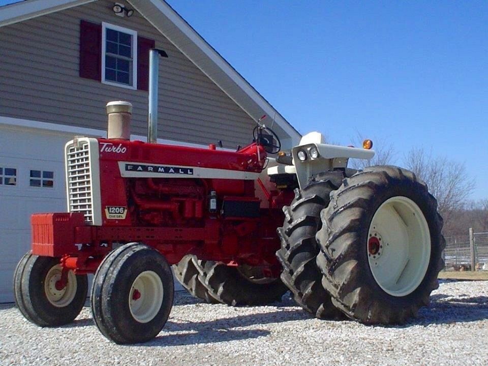 Caso IH 1206 Turbo Diesel Tractor Manual del operador oficial