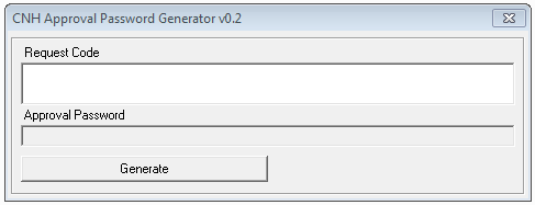 
                  
                    APPROBATION CNH PASSWORD GENERATOR v3-For New Holland Case IH And More !
                  
                