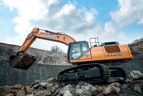 دليل إصلاح خدمة ورشة العمل الرسمية لـ Case CX490D CX500D Crawler Excavator