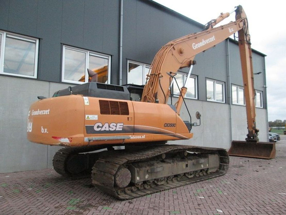 Case CX350C Crawler Excavator Manual de reparación del servicio de taller oficial