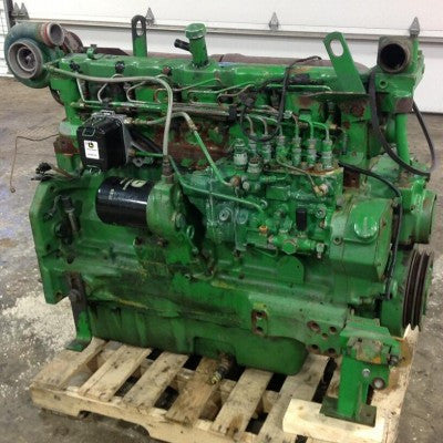 John Deere 6076 Motores de gas natural Componentes Manual de servicio técnico CTM82