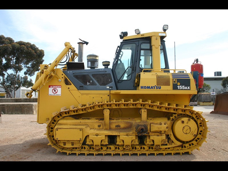 KOMATSU D155AX-5 KOMATSU IBLADE مواصفات جرافة خدمة ورشة العمل الرسمية