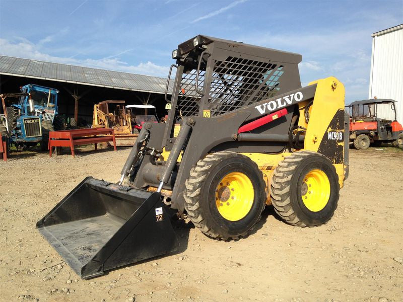 فولفو MC90B Slot Steer Loader Loader Loader Manual