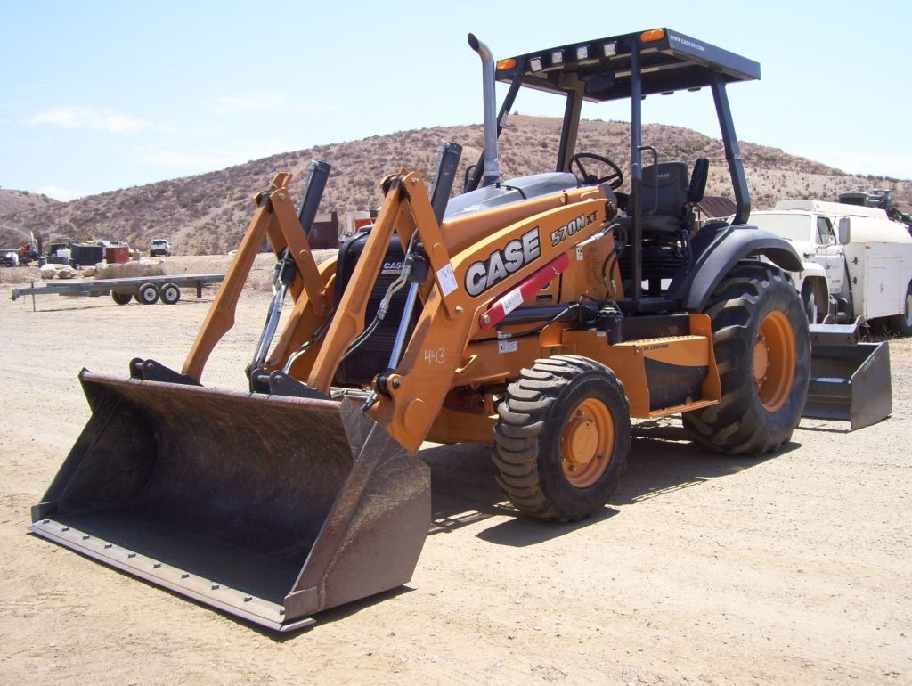 Case 570NXT Tier 4 Tractor Loader Officiële workshop service reparatiehandleiding