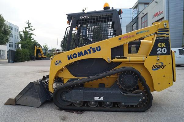 Komatsu CK20-1 Crawler Skid Steer Steer Loader OEM Manuel de réparation officiel de l'atelier OEM