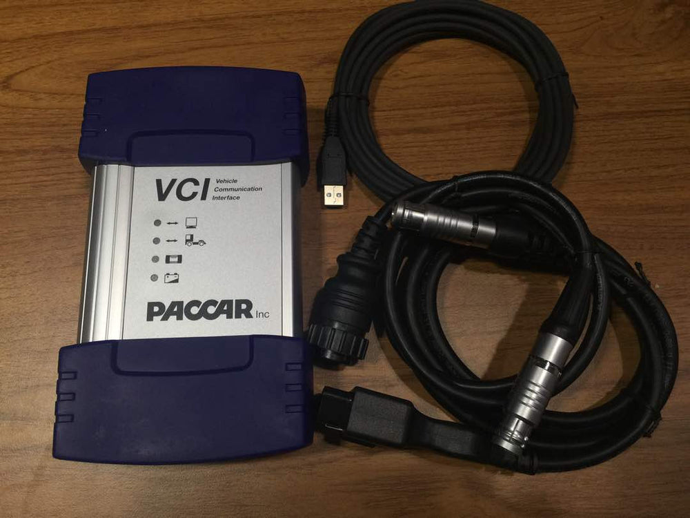 
                  
                    Paccar VCI - 560 interface et Davie Software Suite - adaptateur de diagnostic - comprend le dernier Davie XDC II! Installation et support en ligne complets!
                  
                