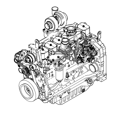 New Holland CNH NEF F4CE F4DE F4GE F4HE 6 Zylinder Tier 3 Motoren Offizielle Workshop-Service-Reparatur Technisches Handbuch