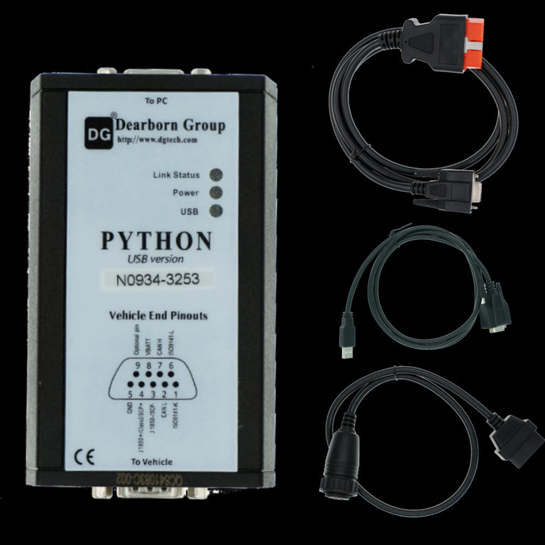 Genuine KUBOTA \ TAKEUCHI DIAGNOSTIC KIT (PYTHON) Diagnostic Adapter- Diagmaster 2022 Software ! For Windows 7 Only