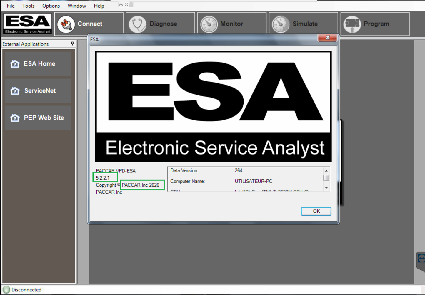 
                  
                    PACCAR ESA محلل الخدمات الإلكترونية v5.5 2023 مع ملفات الجيل الخامس وملفات فلاش SW 04\2023
                  
                