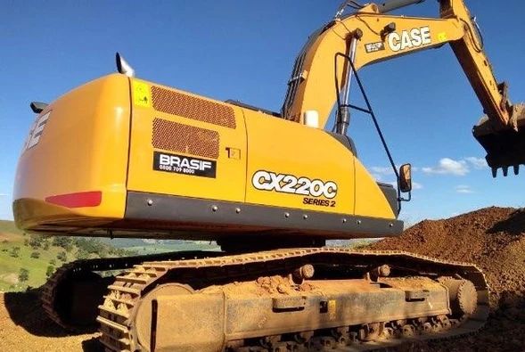 Case CX220C Serie 2 CX240C Excavador hidráulico Taller Oficial Servicio de reparación de reparación