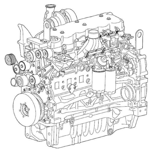 Case F4DE9684 F4DE9687 F4GE9484 NEF Tier 3 Engines Official Workshop Service Repair Manual