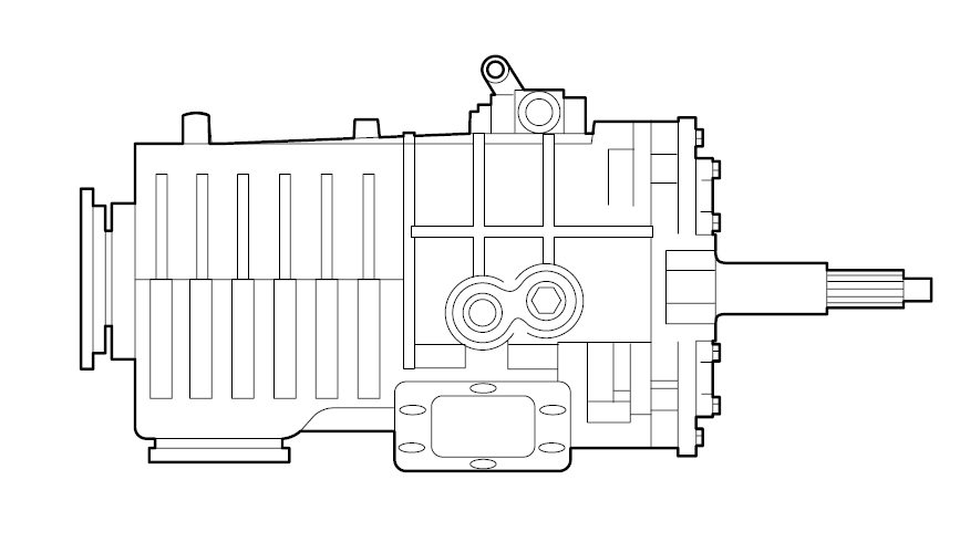 DAF ZF 6S850 6S890 Manual de componentes oficiales de la caja de cambios