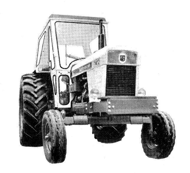 Asunto IH David Brown 1410 & 1412 Tractores Manual del Operador Oficial