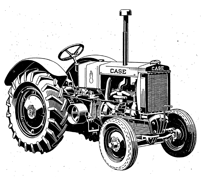 Caso IH Modelo R Tractor Manual del operador oficial