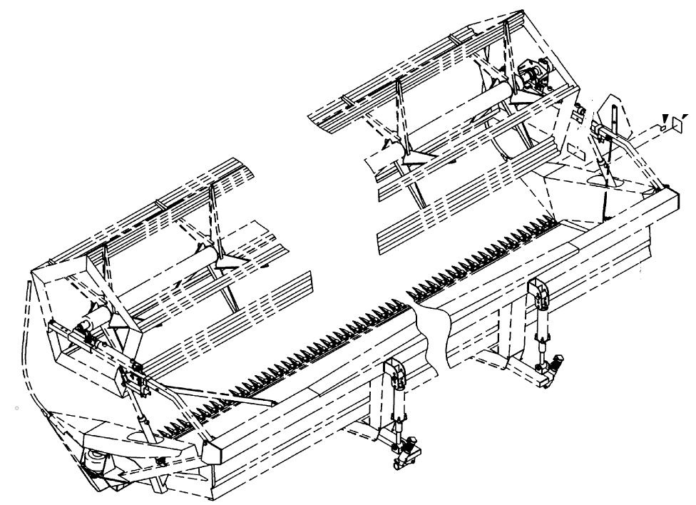 Case IH DHX302 DHX362 DRAAPER-headers Officiële Workshop Service Reparatiehandleiding