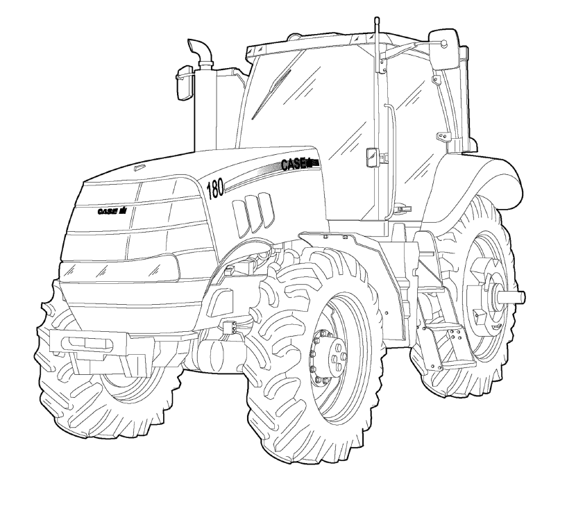 Caso IH Magnum 180 190 210 225 Manual del operador del tractor PN 84337988