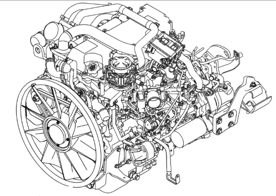 Hino J05D-TF محرك إصلاح الخدمة