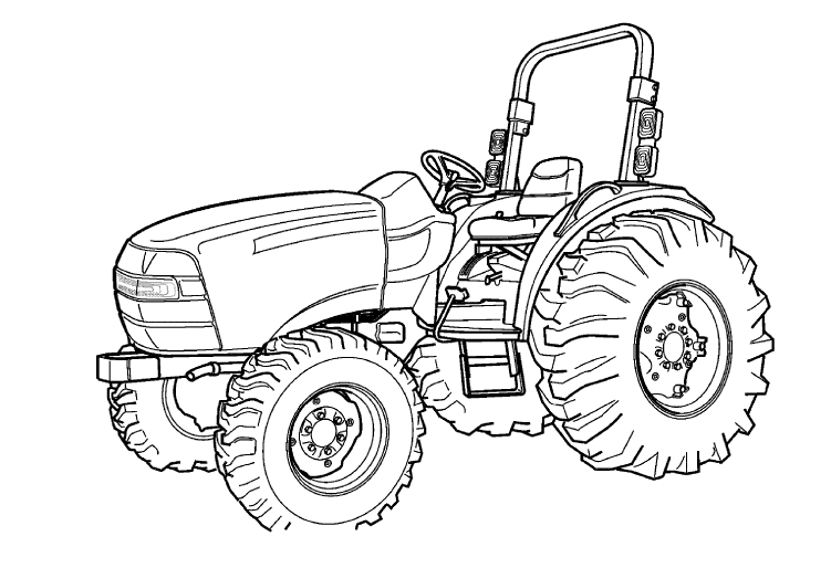 Case IH DX55 DX60 Tractors Manual del operador PN 87356068