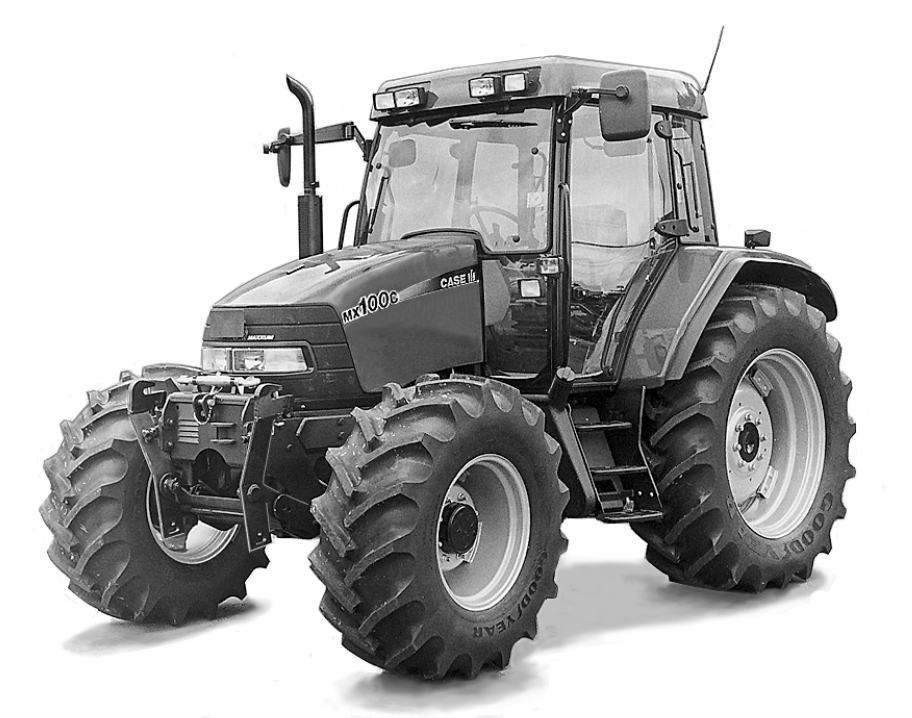 Case IH MX80C MX90C & MX100C Traktoren Offizielle Bedienungsanleitung