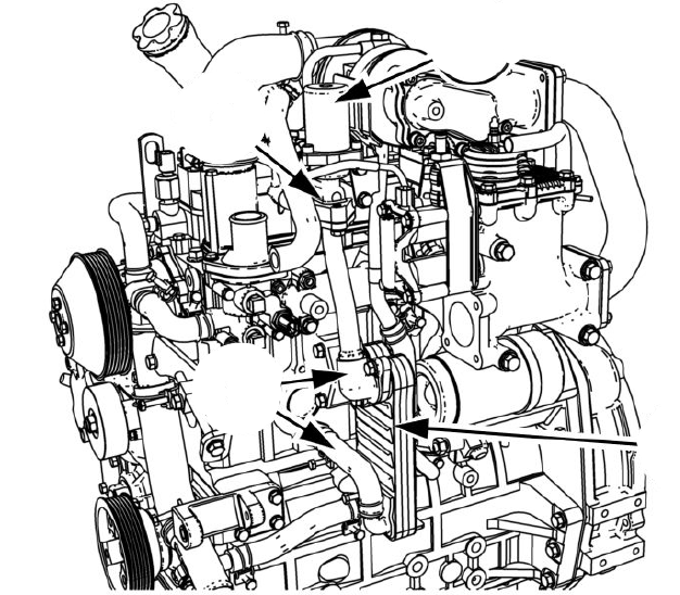 CASO IH N844L-F-30 N844L-F-34 Manual de reparación de servicios de taller de motor ISM Tier 4