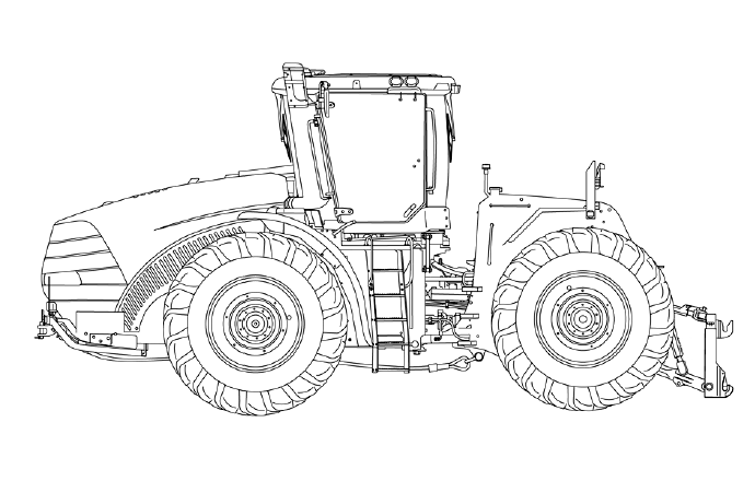 Case IH Quadtrac 450 500 550 600 Tier 4 Manual del operador del tractor PN 84532649