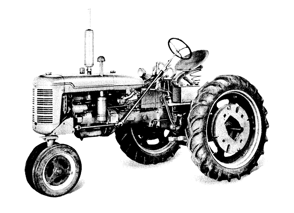 Fall IH Farmall C Traktor Offizieller Bedienerhandbuch