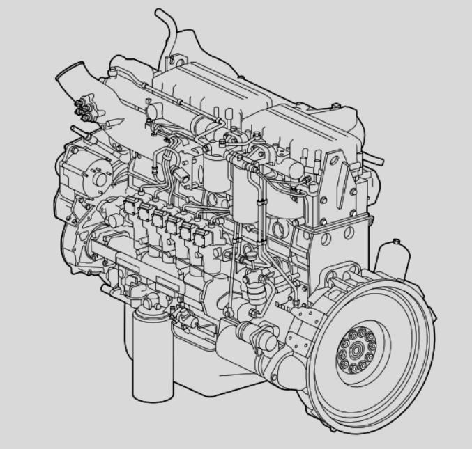 DAF 85CF CF85 95XF XF95 Series XE Motor Offizielles Komponentenhandbuch