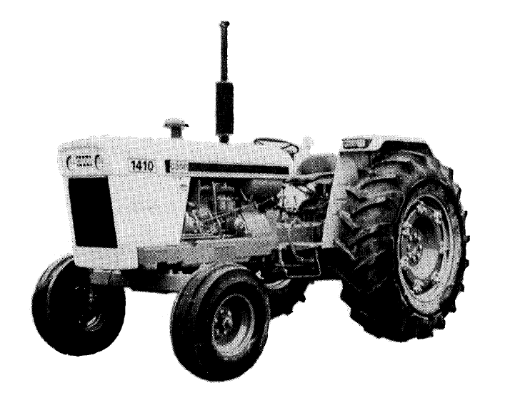 Zaak IH 1410 Tractors Official Operator's Manual