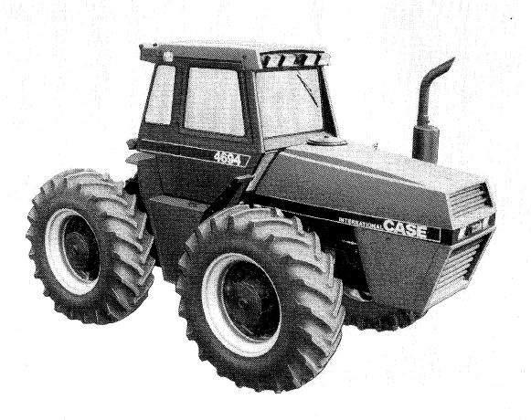 Case IH 4694 جرار دليل المشغل الرسمي