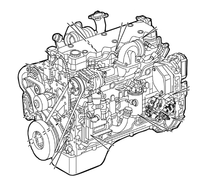 Case CNH Nef Tier 4A (Interim) y Manual de reparación del servicio oficial del taller del motor de la etapa IIIB