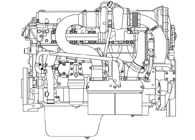 Fall CNH Cursor 13 Zwei -Stufe Turboladerstufe 4B (Finale) & Stufe IV Motor Offizielle Workshop Service Reparaturhandbuch