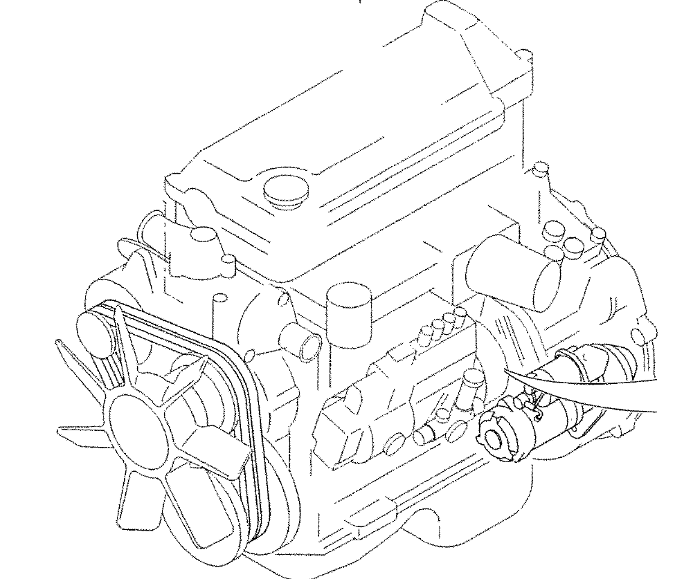 Hino J05C-TI-motor Officiële Workshop Service Reparatiehandleiding