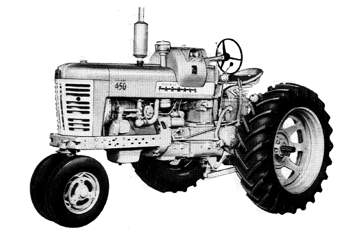Caso IH 450 Tractor Manual del operador oficial