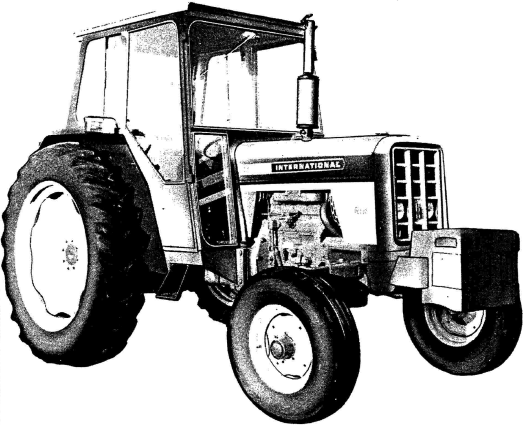 Fall IH 2400 - 2500 Serie A Industrial Tractors Offizielle Bedienerhandbuch