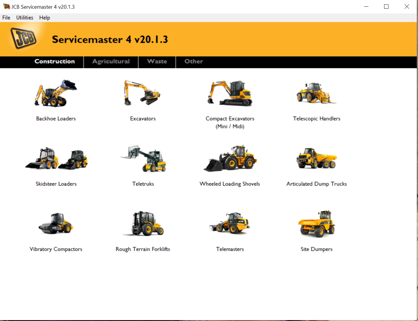 Kit d'adaptateur de liaison de données JCB Généfice - Kit de diagnostic JCB complet 2020 Incluez Interface & Service Master 4 Software